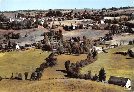 Vue aérienne du bourg