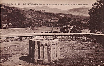 Baptistère du XVème siècle  
