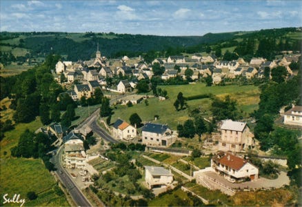Vue aérienne du bourg