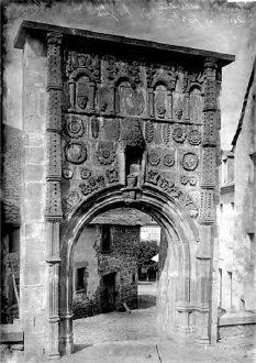 Le portique au début du XXème siècle (Base Mérimée)