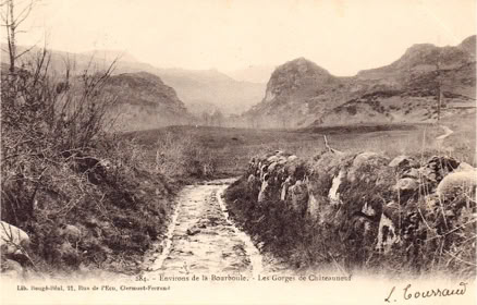 Les gorges de Châteauneuf
