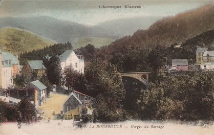 Gorges du barrage 
