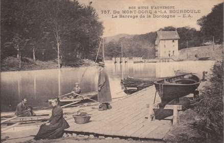 Le barrage de la Dordogne