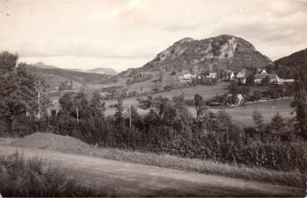 Vue récente du rocher de Châteauneuf
