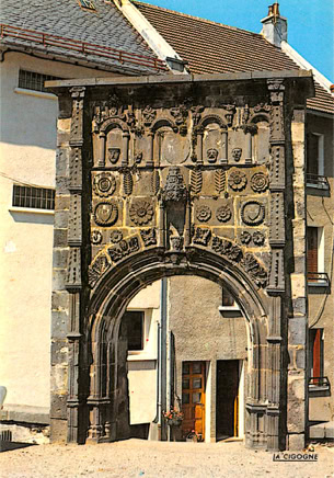 Vue du portique