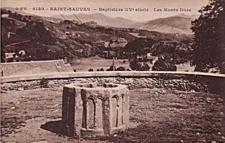 Baptistère du XVème siècle  
