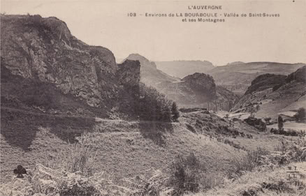 Vallée de Saint-Sauves et ses montagnes