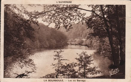 Lac du barrage 